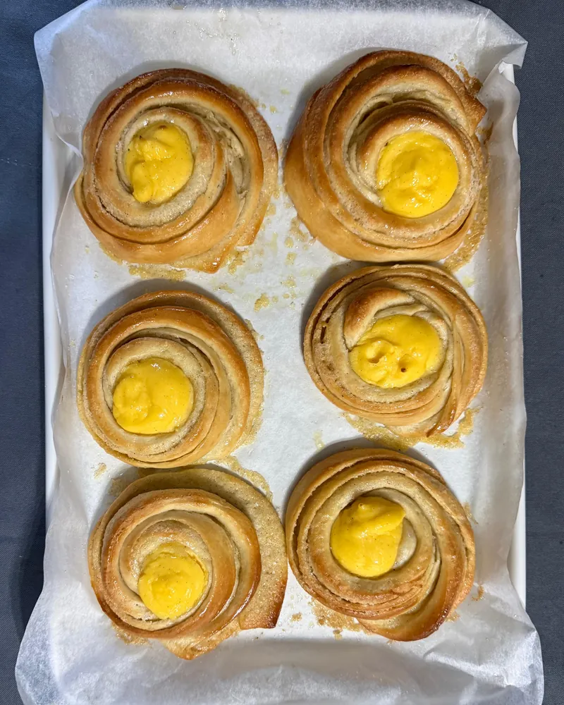 Vanilla Custard Buns